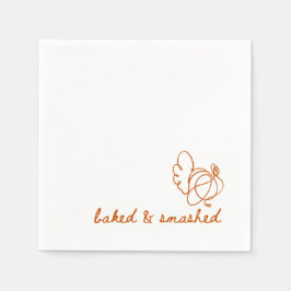 Truthühner Serviette