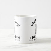 Truthühner und Katze aus sonnigen Erntedank Kaffeetasse (Mittel)