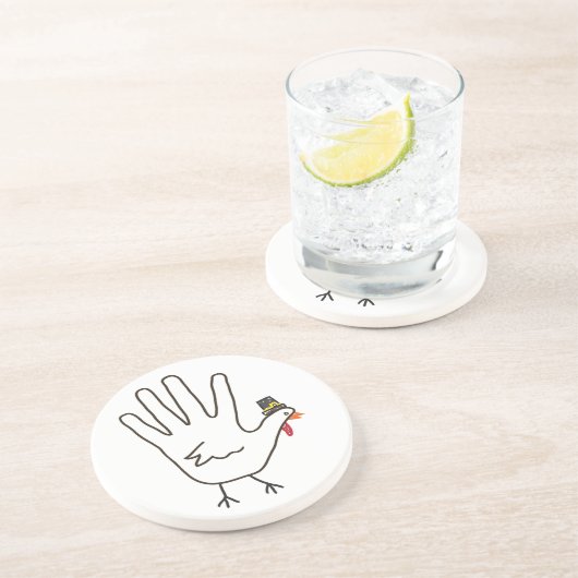 Truthühner Untersetzer (Seite)