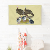 Truthühnerfamilie Eastern Wild Banner (Insitu)