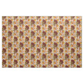 Truthühnergewebe aus kariertem Erntedank Stoff (Fat Quarter (45,7 x 55,9 cm))
