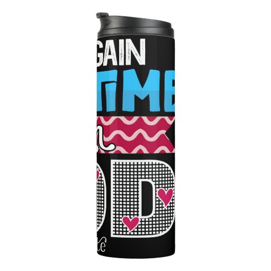 Try Again This Time With God Thermosbecher (Nach rechts gedreht)