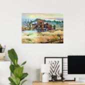 TRY CREEK STATION by SHARON SHARPE Poster (Heimbüro)