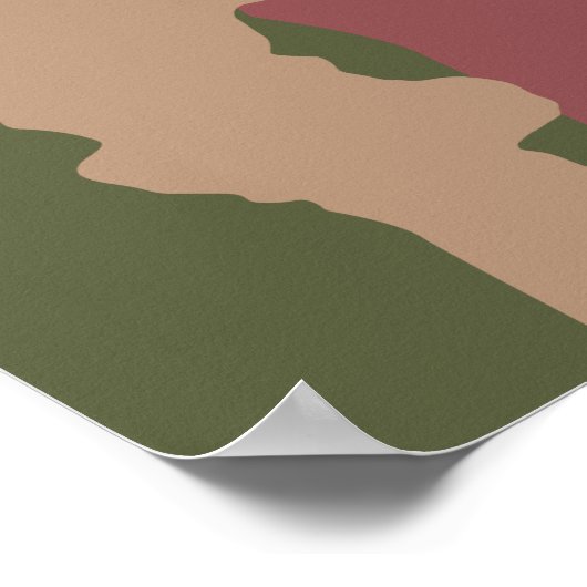 TRY TREE TRUNK von Masanser Pixat Poster (Ecke)