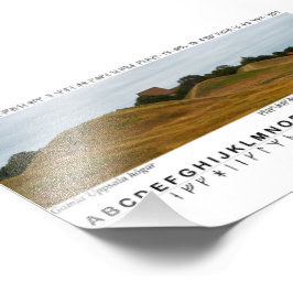 Tryck — Kungshögarna + runalfabetet Fotodruck