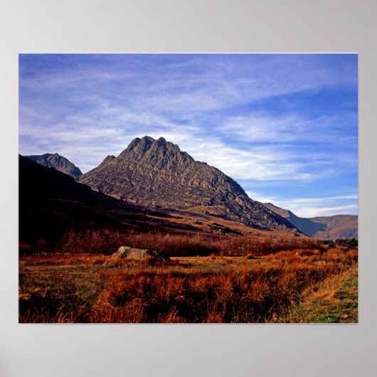 Tryfan Snowdonia North Wales Postcard Poster (Vorne)