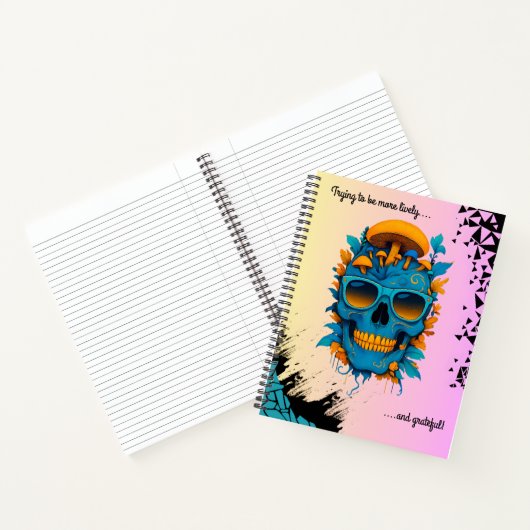 Trying to be more lively.....and grateful! notizblock (Innenseite)