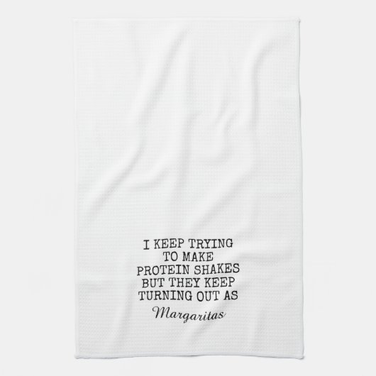 Trying to make Protein Shakes but they turn out as Geschirrtuch (Vertikal)