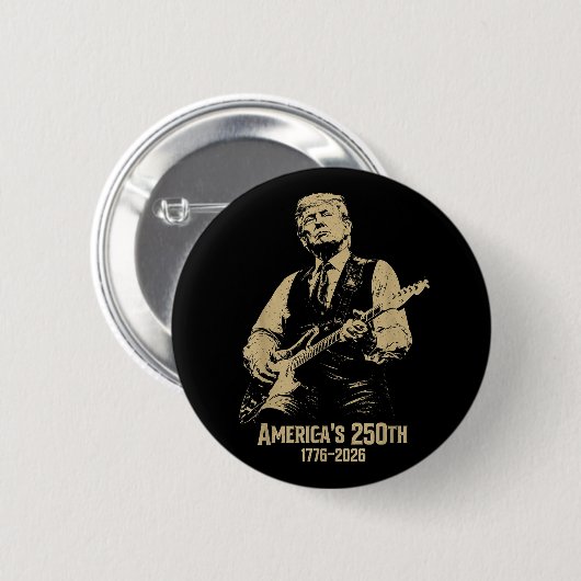 Trymp 4. Juli Button (Vorne & Hinten)