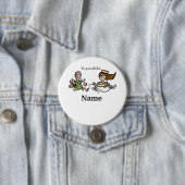 Trypanophobie oder Angst vor Needles-Nurse-Knopf Button (Beispiel)