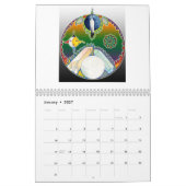 Tryptamin-Visionen Kalender (Jan 2027)