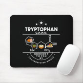 Tryptophan Brought To You By Thanksgiving Dinner Mousepad (Mit Mouse)