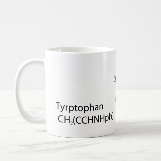 Tryptophan Kaffeetasse (Links)