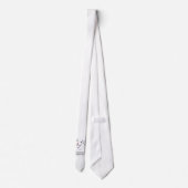 Tryptophan Molecule Krawatte (Rückseite)