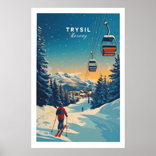 Trysil Druck Norwegen 1 Poster (Vorne)