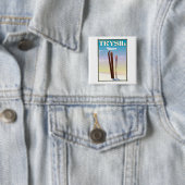 Trysil Norwegen , Norwegisches Skipposter Button (Beispiel)