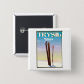 Trysil Norwegen , Norwegisches Skipposter Button (Vorne & Hinten)