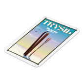 Trysil Norwegen , Norwegisches Skipposter Magnet (Linke Seite)