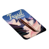 Trysil Norwegen ski Magnet (Rechte Seite)