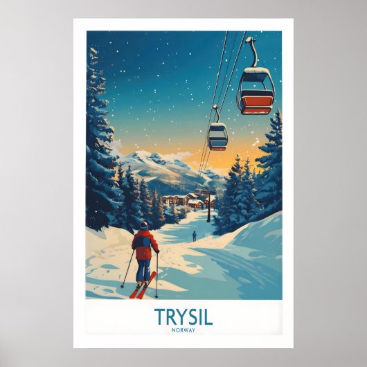 Trysil Poster Norwegen 1 (Vorne)