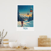 Trysil Poster Norwegen 1 (Küche)