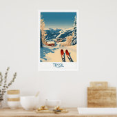 Trysil Ski Poster Norwegen 1 (Küche)