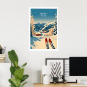Trysil Ski Print Norwegen Wintersport 1 Poster (Heimbüro)