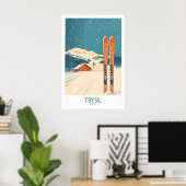 Trysil Ski-Wandkunstposter Norwegen 1 Poster (Heimbüro)