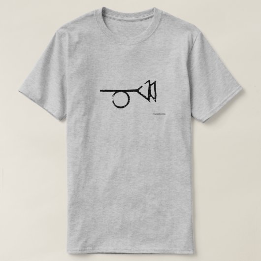 TRYSTERO MUTTED HORN T-Shirt (Design vorne)