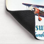 Trysunda Sweden Karte Mousepad (Ecke)