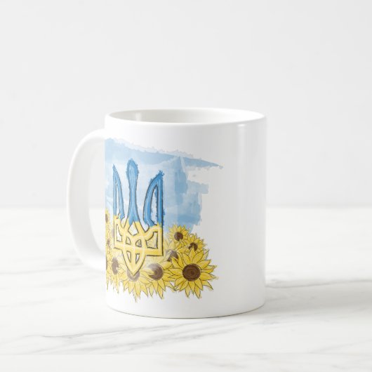 Tryzub Field Kaffeetasse (Vorderseite Links)