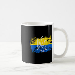 Tryzub Stand United Mit Ukraine Dreizack Ukrainisc Kaffeetasse