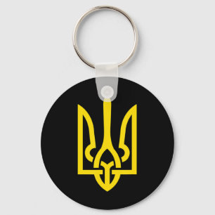 Tryzub Symbol der Ukraine Patriot Stand mit Schlüsselanhänger