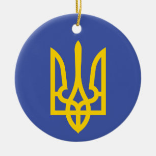 Tryzub Ukrainisches Ornament