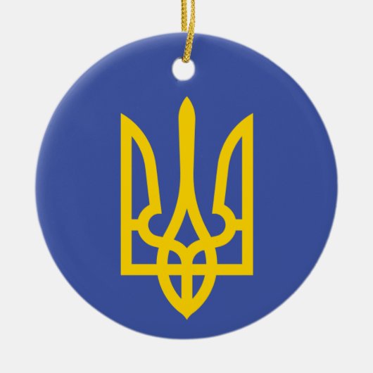 Tryzub Ukrainisches Ornament (Vorne)