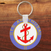 TS Arethusa Abzeichen Schlüsselanhänger (Vorderseite)