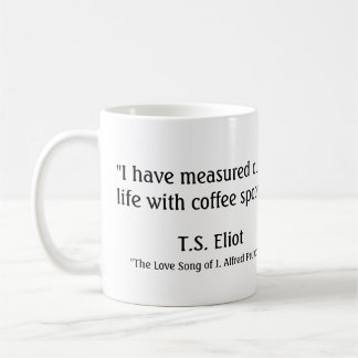 TS Eliot Kaffeetasse