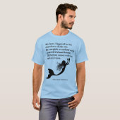 TS Eliot Poetry Mermaid Prufrock T-Shirt (Vorne ganz)
