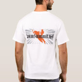 TS Filmesteigender Sun-T-Shirt T-Shirt (Rückseite)