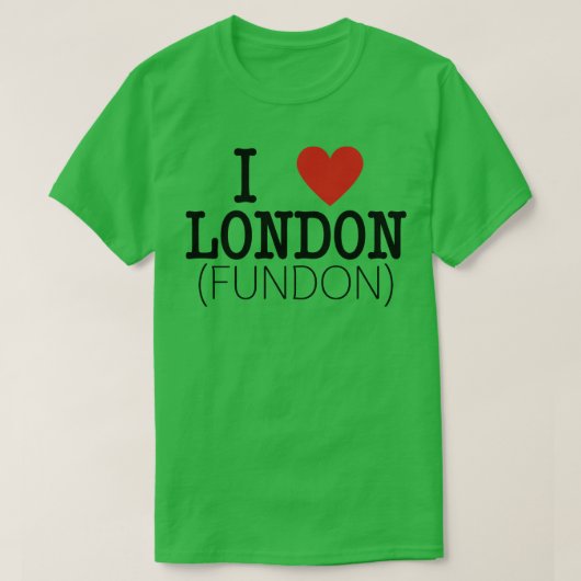 TS I London Fundon TShirt (Design vorne)