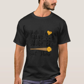 T's meine Enkelin da Softball-Oma Gr T-Shirt