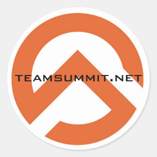 TS-Symbol-Aufkleber Runder Aufkleber