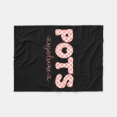 Ts Syndrome Valentine Day Funny Chronic Illness Aw Fleecedecke (Vorderseite (Horizontal))