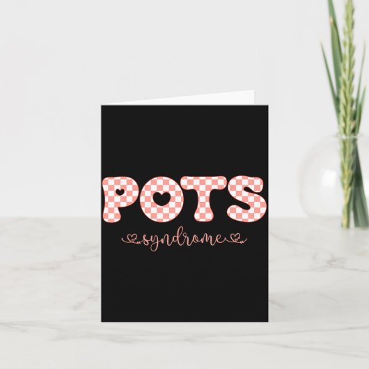 Ts Syndrome Valentine Day Funny Chronic Illness Aw Karte (Vorderseite)