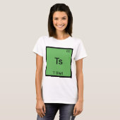 Ts - T - Shirt Funny Chemistry Element Symbol T-Sh (Vorne ganz)