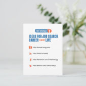 TS ・ ThisWeekCard Postkarte (Stehend Vorderseite)