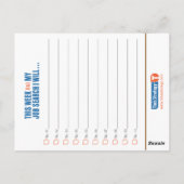 TS ・ ThisWeekCard Postkarte (Rückseite)