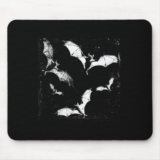 Ts Vampire Horror Spooky Art Halloween Goth Alt Ae Mousepad (Vorne)