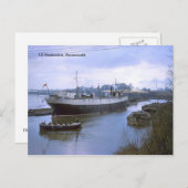 TS Vindicatrix, Avonmouth Postkarte (Vorne/Hinten)