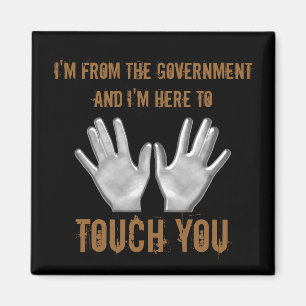 TSA Airport Search Magnet